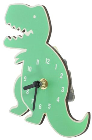 Alipis Reloj De Pared Forma De Silencioso para Decoración Infantil Reloj De Pared para Habitaciones Salas