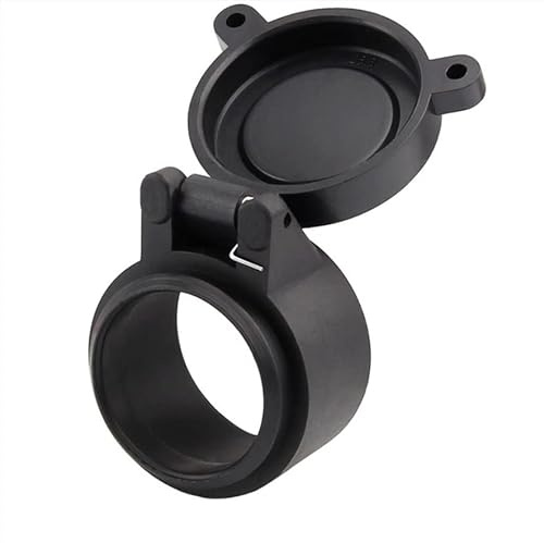 1 st transparent kikarsikteslinsskydd 25,5-69 mm uppfällbart snabbfjäderskydd objektivlock for airsoftvapen utomhusjakttillbehör(30mm)