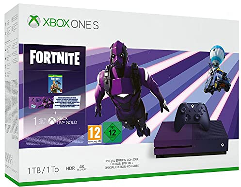 Microsoft Xbox One S 1TB – Fortnite Special Edition Bundle