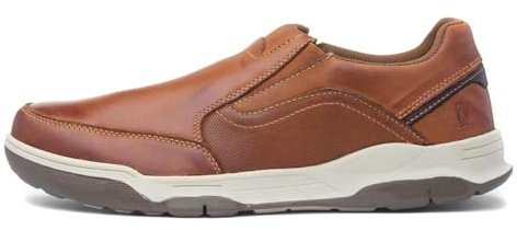 Hush Puppies Men's Fletcher Moccasin, Tan, 7 UK