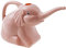 Fenteer 2 Liter Blumengießkanne Elefant Gartengießkanne Modern Gießkanne Kleine Dekogießkannen für Innen- und Außenbereich 30x12x18cm - Rosa