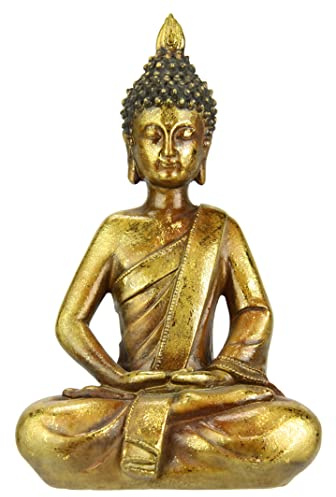 Buddha-figur, meditation, sittande statyfigurer, skulptur, byststaty, prydnad, buddhafigur, Feng Shui, dekoration, trädgård, terrasser, balkong, dekoration, Buddhastaty, hemtillbehör, Buddhaskulptur,