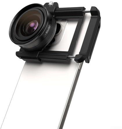 Obiettivo macro con zoom 10-20x, kit di obiettivi per fotocamera del telefono cellulare, obiettivo grandangolare, obiettivo macro, supporta una distanza di messa a fuoco ultra ravvicinata di 1,5 cm,