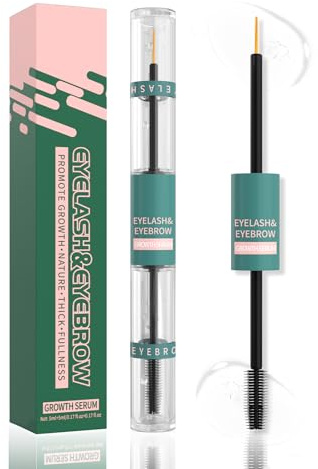 10ml Suero Potenciador De PestañAs Y Cejas, Ingredientes Naturales, Sérum Crece Pestañas Para el Crecimiento de pestañas Gruesas y Largas, Rápido Potenciador Nutritivo e Hidratante