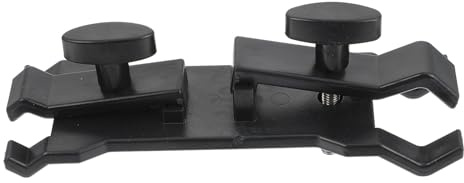 GALPADA Morsetto Clip per Ombrello Treppiede Nero in Abs e Ferro Leggero per Fotografia Funzione di Riduzione Sovraesposizione Fotocamera