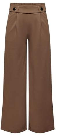 JDY Damen JDYgeggo New Long Pant JRS Noos Hose, Aztec/Detail:Black Buttons, S/32