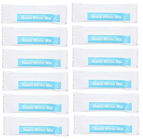 Beaupretty 40paquetes Sal Para Lavado Nasal De Para Cuidado Nariz Para Limpiar La Nariz Mezcla Para Enjuague Nasal