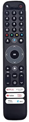 JZK - Mando a distancia para TCL LED LCD RC833 GUB1 50C643 55C745 65C64375P745 85V7A 75C641 75C845 98P745