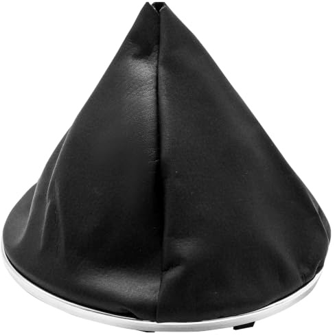 JUUDDENPARTS 55344016 Car Gear Stick Shift Boot Dust Cover, Replacement for Fiat 500C 2007-2015, Replaces 50295325 50293173 50295075 46315375