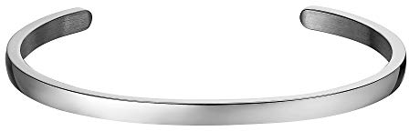 Heideman Armband Damen Amplexus aus Edelstahl silber farbend Armkette für Frauen poliert