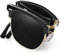 Joopin Semi-Rimless Folding Sunglasses for Men, UV400 Protection Classic Horn Rimmed Fold Up Sun Glasses for Women Half Frame Foldable Sunglasses Polarised for Driving