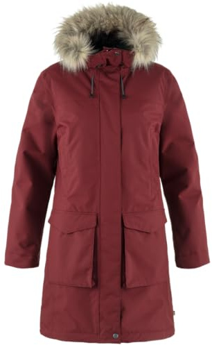 Fjällräven Damen Nuuk Lite Parka, Bordeaux Red, XL