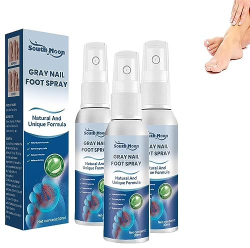 3 Pcs Furzero Athletes Foot Treatment Spray, Furzero Medical Grade Nail Foot Spray, Foot Fungus Treatment Spray Nail Repair Spray