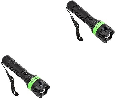 Hemobllo 2st Uv Taschenlampe Uv-taschenlampe Uv-licht Mit Doppelter Lichtquelle Remote Starkes Uv-licht Mini-uv-licht Ultraviolettes Licht Lampe