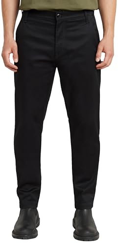 G-Star Herren Morry Tapered Chino, Schwarz (dk Black D26400-C105-6484), 34W / 32L