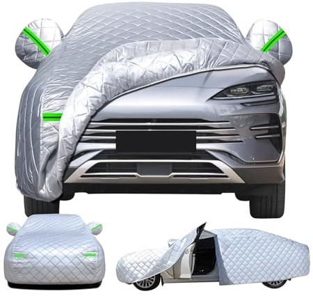 Funda Coche Exterior Compatible con Cupra Tavascan 2023- Funda Exterior Coche Cubierta para Coche Impermeable Transpirable Anti-UV Antipolvo