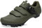 FOTGOAT Herren MTB Schuhe Damen, Fahrradschuhe Mountainbike Schuhe kompatibel mit SPD 2 Schrauben mit Cleats, Unisex Radsportschuhe Draussen Grün Size EU40