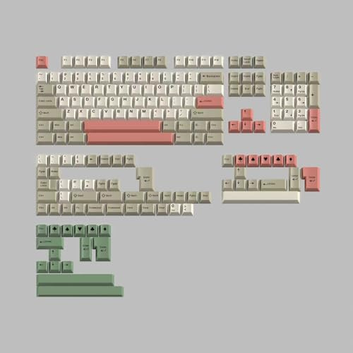 Sumgsn Retro 9009 Keycaps 190 Keys Doubleshot Cherry Profile Keycap Set