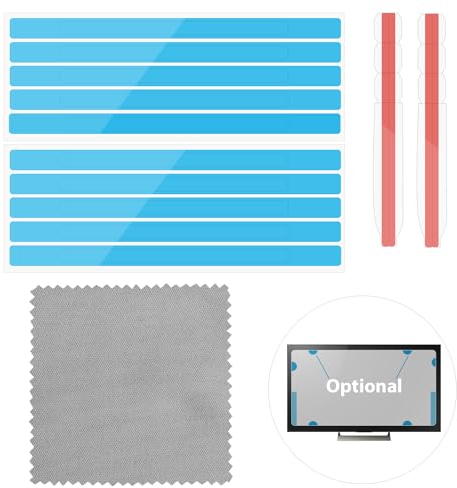 12 Strisce Adesive per Schermo Privacy e 2 Linguette in Plastica per Montaggio a Scorrimento per Monitor di Computer Adesivi per Filtro Privacy per Una Installazione Filtro Privacy per Laptop