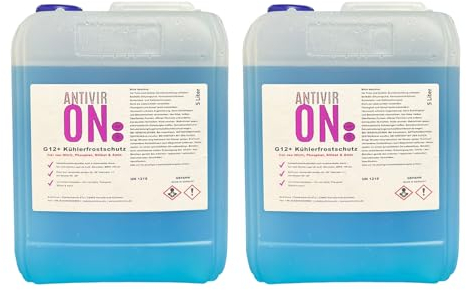 10L Kühlerfrostschutz G12+ Kühlmittel Kühlflüssigkeit Fertigmischung -40°C Antifreeze