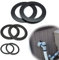 jushion 6 teiliges Pool O-Ring Dichtungsringe für Intex, Pool Filterpumpe Dichtungsringe,Pool Sandpumpe Zubehör für Intex Pool Teile 10747,25006,25010,28633,28635 28621 ect