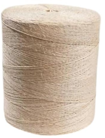 Sisalgarn 2mm Paketschnur Naturfaser, Umweltfreundliche Schnur zum Basteln, Vielseitige Kordel Seil für Umzug, Robustes Sisalseil Bindfaden, Spagat Schnur aus Naturmaterial