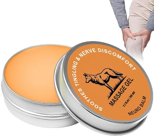 Therawolf Neuro Balm, Gelenk- und Muskel-Beruhigungscreme, natürlicher Nerven- und Gelenkunterstützungsbalsam, schnell wirkende Kräuterformel zur Schmerzlinderung, tägliche Körperpflege (1Pcs)