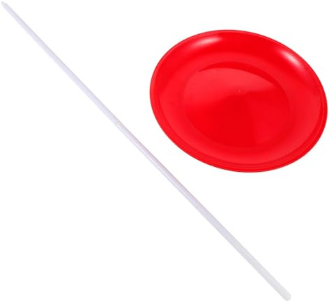 BESPORTBLE Piatto Rotante Con Bastoncini Per Giocattolo Per Esercizi Circensi Attrezzatura Per Giocolieri Completo Per Performance