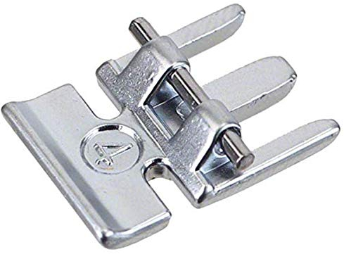 CKPSMS-Marke - 1 STÜCK # 98-694884-00 SNAP-ON ZIPPER FOOT Kompatibel mit/Ersatz für Haushaltsnähmaschinen der Marke PFAFF (aufsteckbarer Reißverschlussfuß)