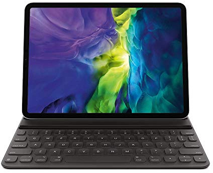 Apple Smart Keyboard Folio for iPad Pro 11-inch (4th Generation) and iPad Air (5th Generation) - Black (Renewed)
