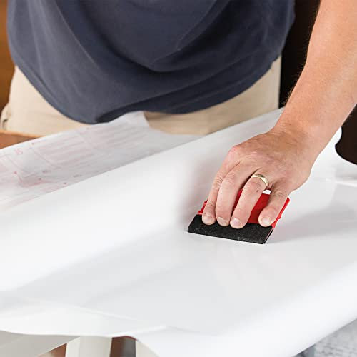 Vinyl Warehouse d-c-fix Gloss White Sticky Back Furniture Wrap Vinyl (W)90cm (L) Sold by the metre