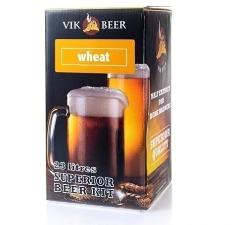 Beer & Wine Malto per Birra Artigianale, Fatta in Casa, Preparato per Birra, Kit Artigianale (German Wheat)