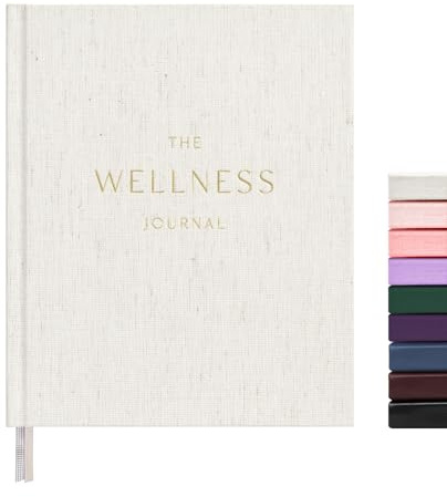 And Per Se Wellness Journal, Self Care & Daily Journal for Women with Habit Tracker, Diet & Goals, Undated, 6.5 x 8 (Original Beige)