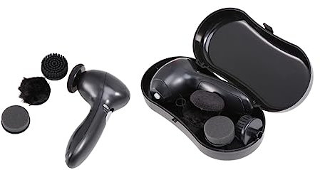 DEARMAMY Electric Shoes Scrubber and Shoe Brush Kit Portable for Men and Women Battery-free for Travel and Home Use