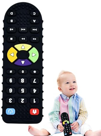 Juguete de dentición de control remoto | Juguetes de dentición para bebés con forma de mando a distancia para bebés - Juguete de dentición para forma de control remoto, juguete de masticar para