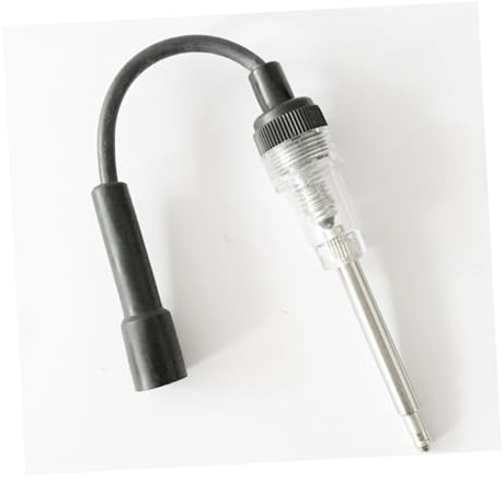 PRETYZOOM Automatischer Zündungsprüfer mit Metall und Kunststoffgehäuse zur Zündspulenprüfung und Diagnose von Zündkerzen für Pkw und Rasenmähermotoren Zufällige Farbe