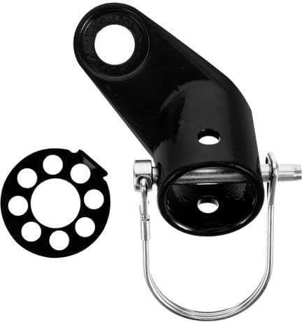 Alipis Enganche para Remolque de Bicicleta de Acero Resistente Conector Seguro para Remolques Infantiles y Mascotas Adaptador de Montaje Duradero para Uso Diario y Viajes Familiares