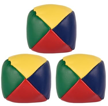 Lot de 3 balles de jonglage Souples pour Enfant, Jouets d'apprentissage sensoriel et Moteur pour Les Tout-Petits et Les Enfant d'âge préscolaire, sûrs et faciles à Attraper, Ensemble de jonglage