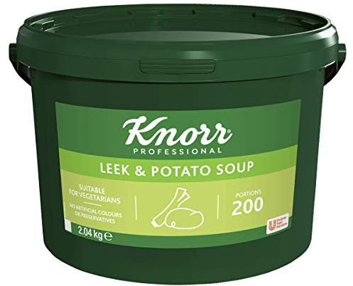 Knorr Professional Leek & Potato Soup Mix, 200 Portions (Makes 34 Litres)