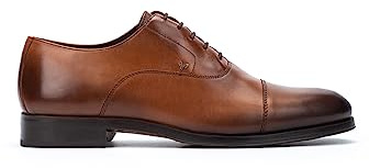 MARTINELLI Chaussures à Lacets en Cuir Empire pour Homme Color Brandy