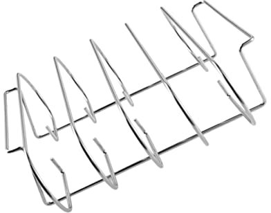 KONTONTY Edelstahl Grill Grillen Rack Stehen für BBQ Rib Rack Steak Grillen Tragbare Rindfleisch Regal