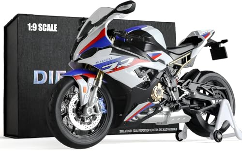 Risopen 1:9 Motorcycle Model Collectible Compatible for BMW S1000RR