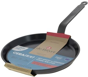 DE BUYER CERANOA Crêpes-Pfanne, antihaftbeschichtet, Keramik, 30 cm