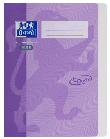 Oxford Schnellhefter A4, fester Karton, Soft Touch-Oberfläche, lila