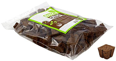 Weedness Anzuchterde Eazy Plug Beutel 50 Stück - Steckling Anzucht Torfquelltöpfe Aussaaterde Torftablette Quelltabletten Anzuchttöpfe Anzuchtset