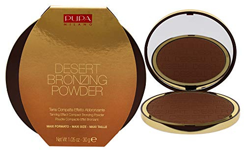 Pupa Milano Desert Bronzing Powder - 003 Amber Light para mujeres 1 onza en polvo