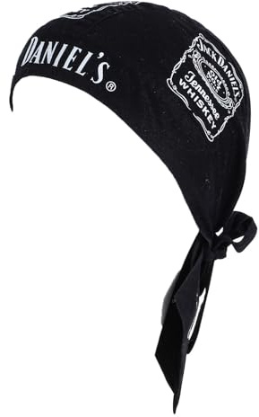 Ulalaza Gorro bandana transpirable de algodón Durag para la cabeza, gorro pirata, gorro de calavera para hombre y mujer, YH-11, Talla única