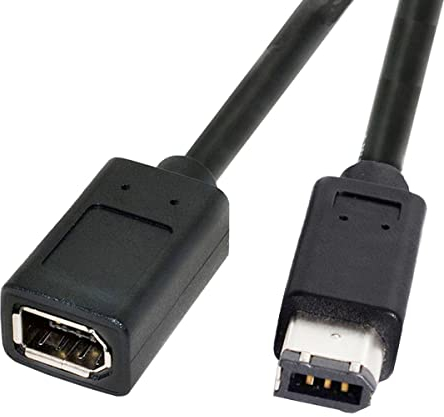 CY IEEE 1394 6-polige Buchse auf 1394a 6-poliger Stecker, Verlängerungskarte, Daten-Video-Capture-Karte, Firewire 400 auf 400 Kabel, 20 cm