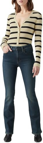 Levi's 725 High Rise Bootcut Vaqueros, Blue Swell, 25W / 30L Mujer