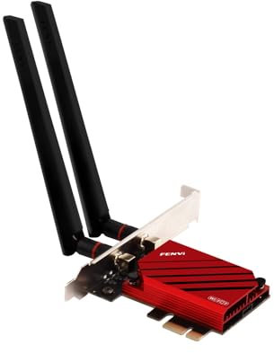 FENVi WiFi 7 PCIe Adapter for Desktop PC, BE200 Tri-Band Wireless Network Card, 6GHz & 320MHz Support, Up to 8774 Mbps, Bluetooth 5.4, Low Latency for Gaming & 8K Streaming, for Intel 12th Gen+ Only